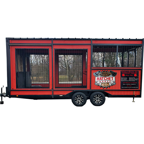 Mobile Axe Throwing near Aberdeen Route 22 Hatchet House